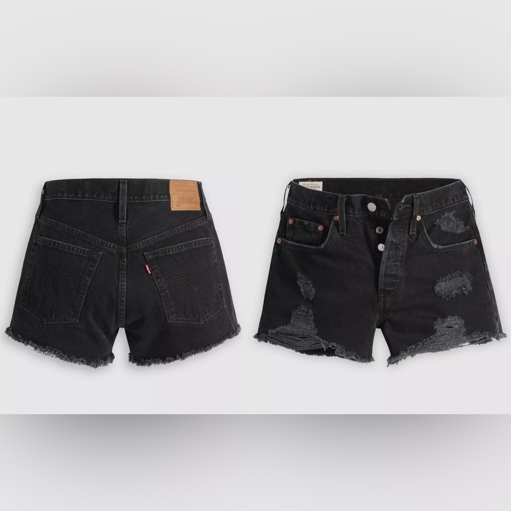 NWT, size 31, Levi's 501° Original Fit High Rise Women's Shorts in stowaway